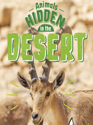 cover image of Animals Hidden in the Desert